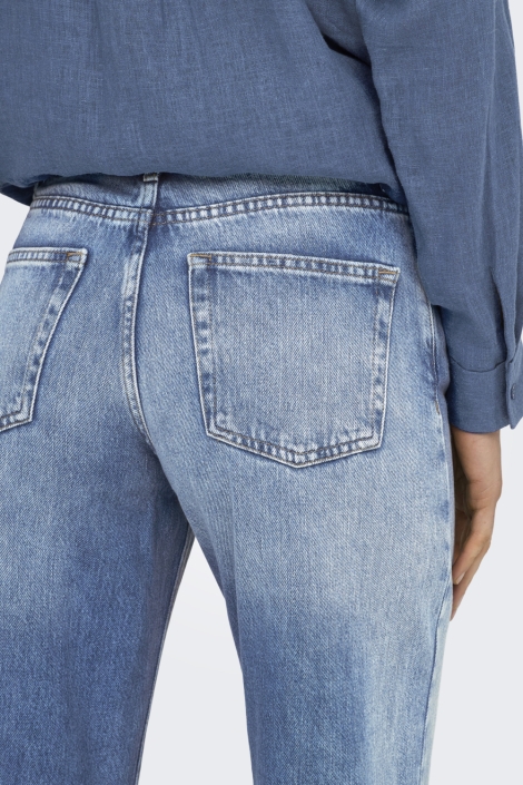 Only onlhope low waist wide dnm tai194